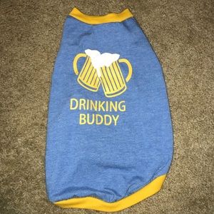 Funny Dog Drinking Shirt
